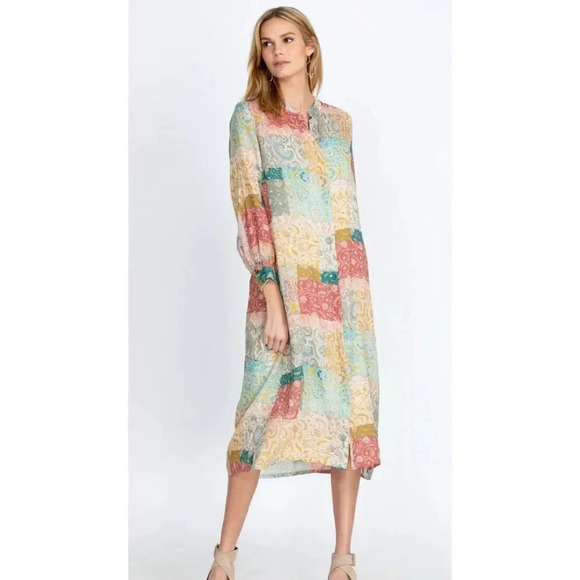 Johnny Was Dresses & Skirts - Johnny Was MARSEILLE GARDEN SEASIDE DRESS